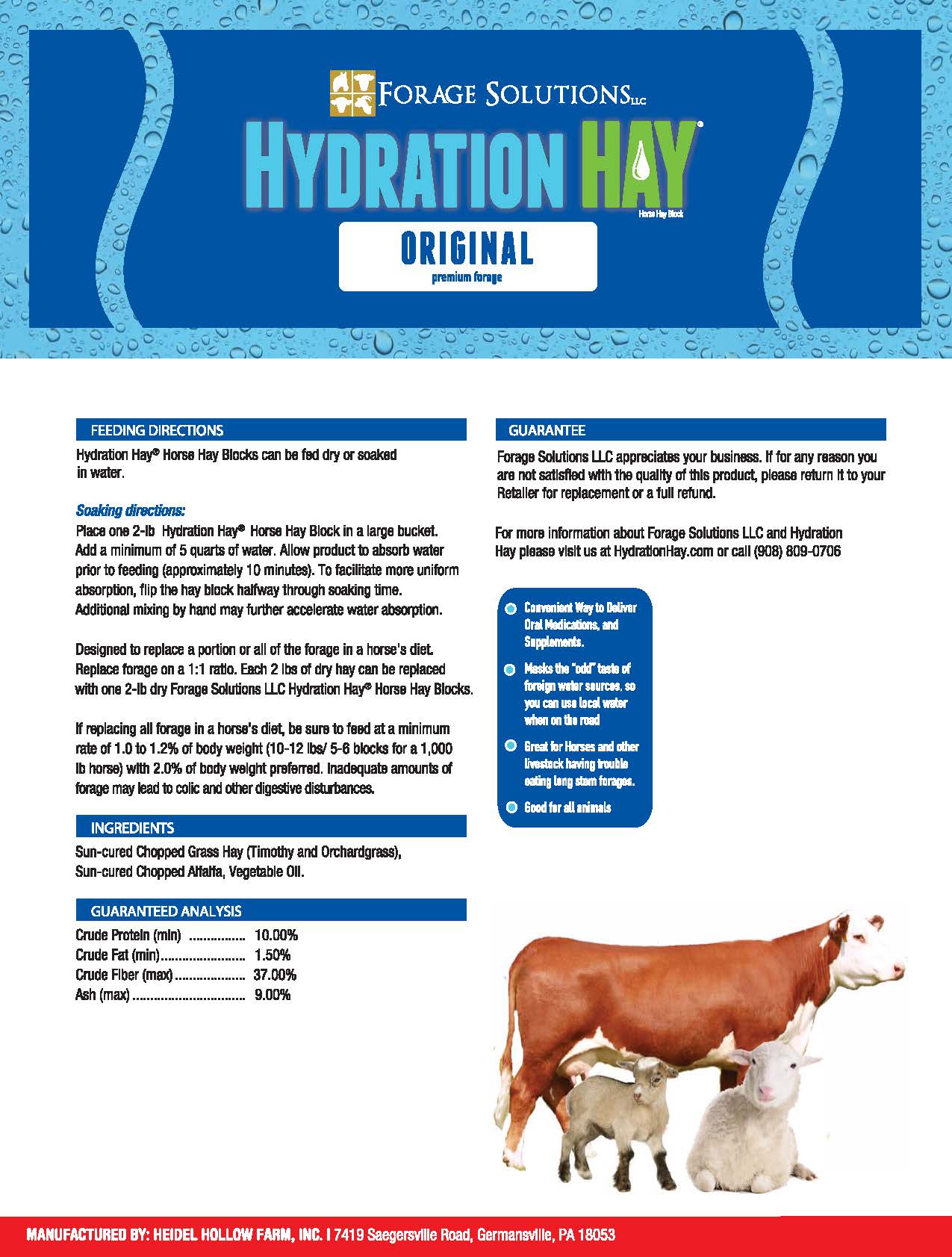 Hydration Hay - 12lb