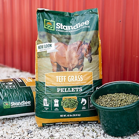 Teff Grass Pellets, 40lbs