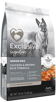 Exclusive Signature Senior Dog Chicken & Brown Rice - 471H