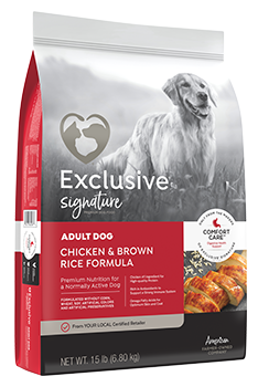 Exclusive Signature Adult Dog Chicken & Brown Rice Formula - 4713