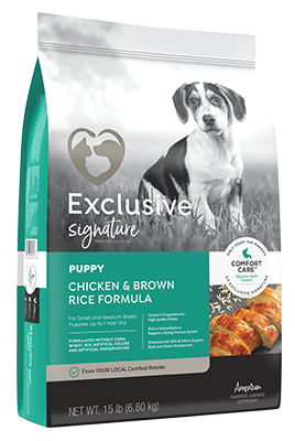 Exclusive Signature Puppy Food Chicken & Brown Rice Formula - 471K