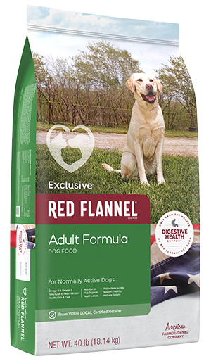 Red Flannel Adult Dog Formula 4739 - 40lb