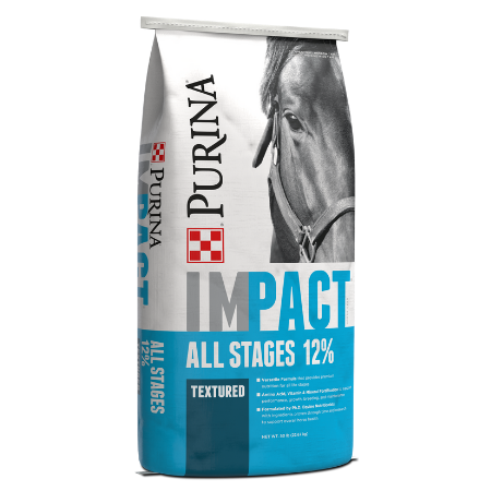 Purina Impact All Stages 12% Textured Horse Feed