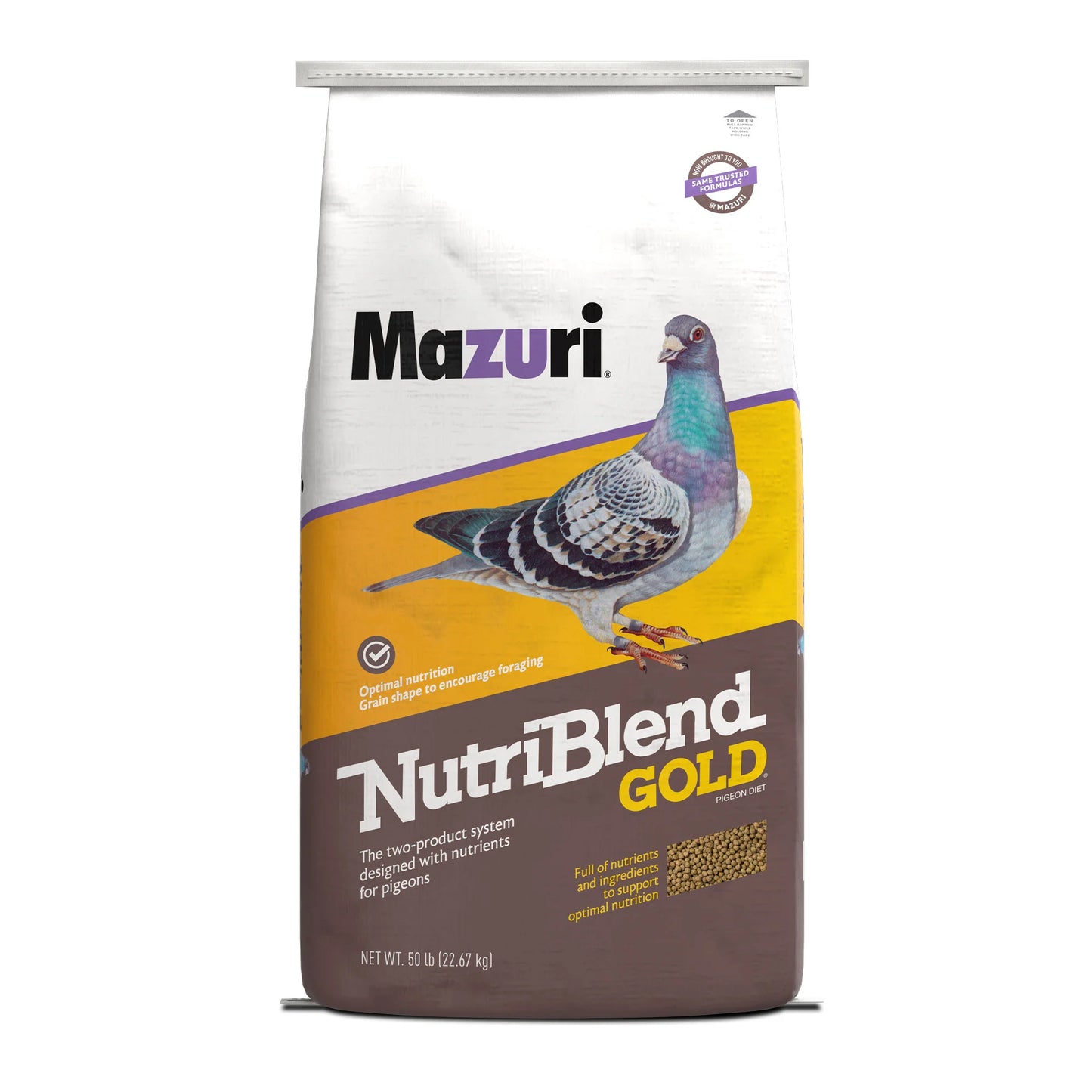 Mazuri NutriBlend Gold Pigeon Diet 564Y - 50lb