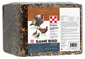 Purina Premium Game Bird Block 543C - 20lb