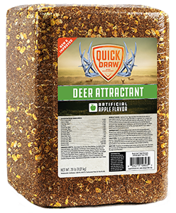 Quick Draw Apple Flavored Deer Attractant Block - 20lb