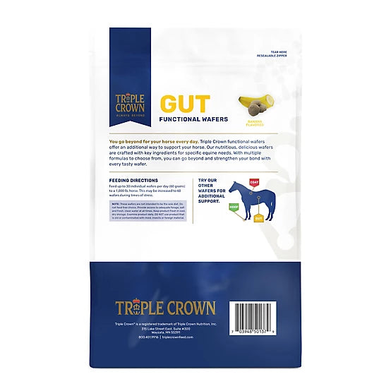 Triple Crown Gut Functional Wafers - 5lb