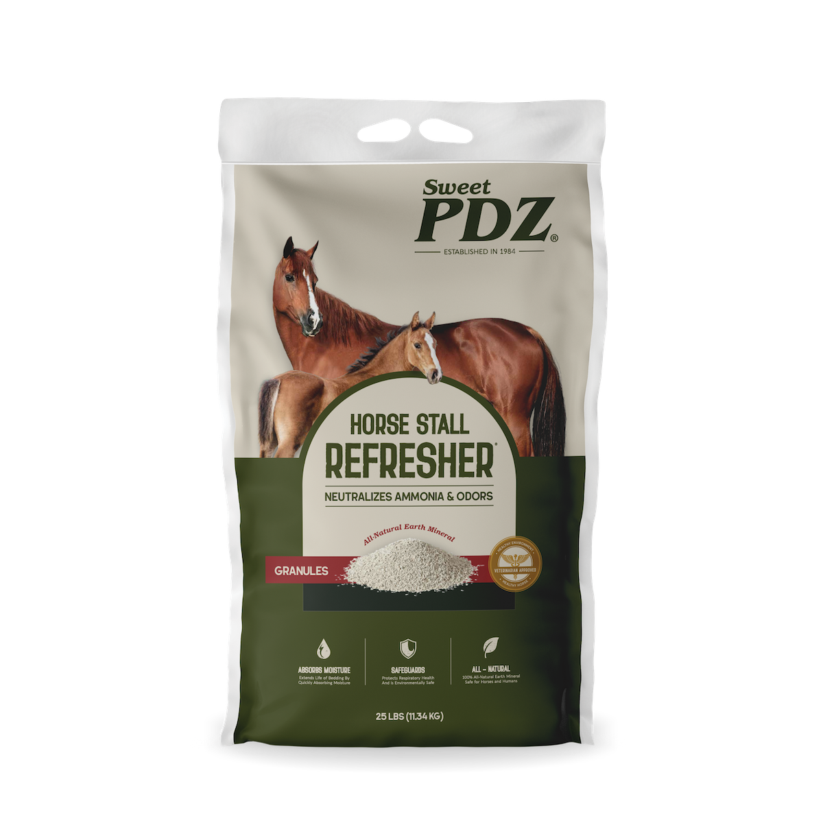 Sweet PDZ Horse Stall Refresher Granular - 40lb