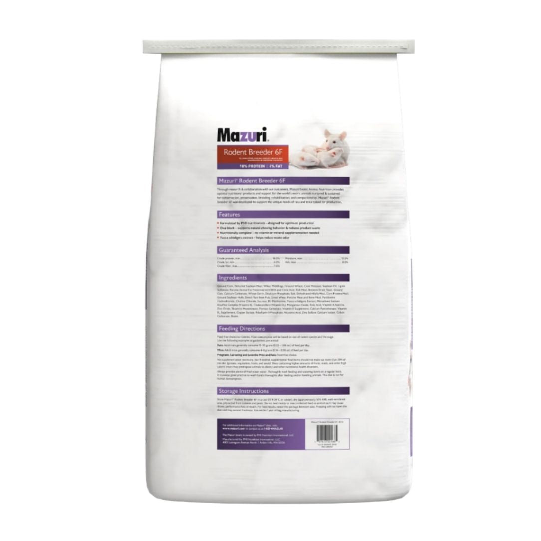 Mazuri Rodent Breeder 6F - 5M30 - 40lb