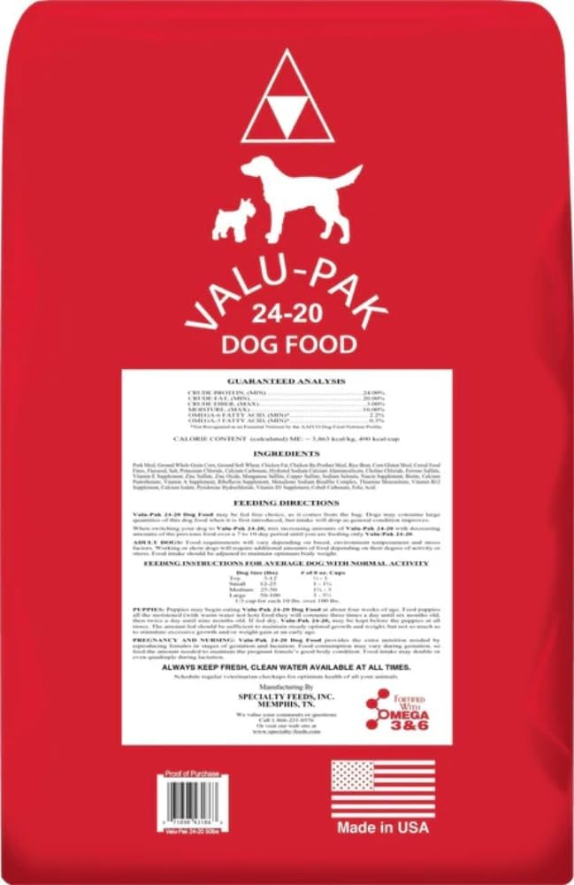 Valu-Pak Free 24-20 Performance