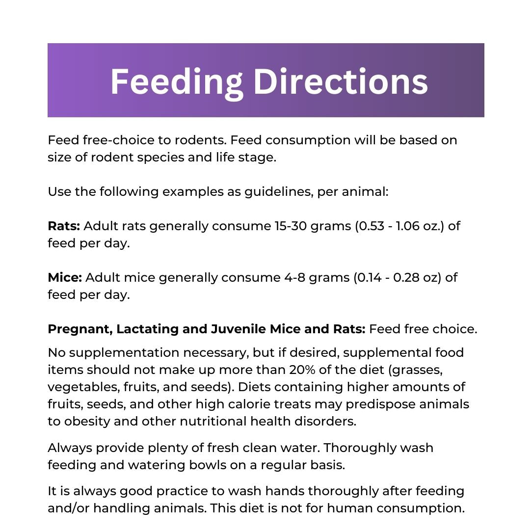 Mazuri Rodent Breeder 6F - 5M30 - 40lb