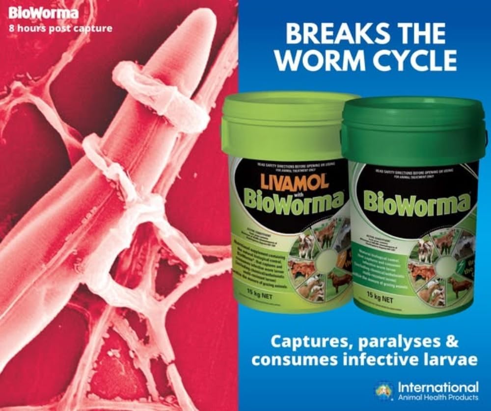 BioWorma 15lb Dewormer for Livestock, Horses and Cattle