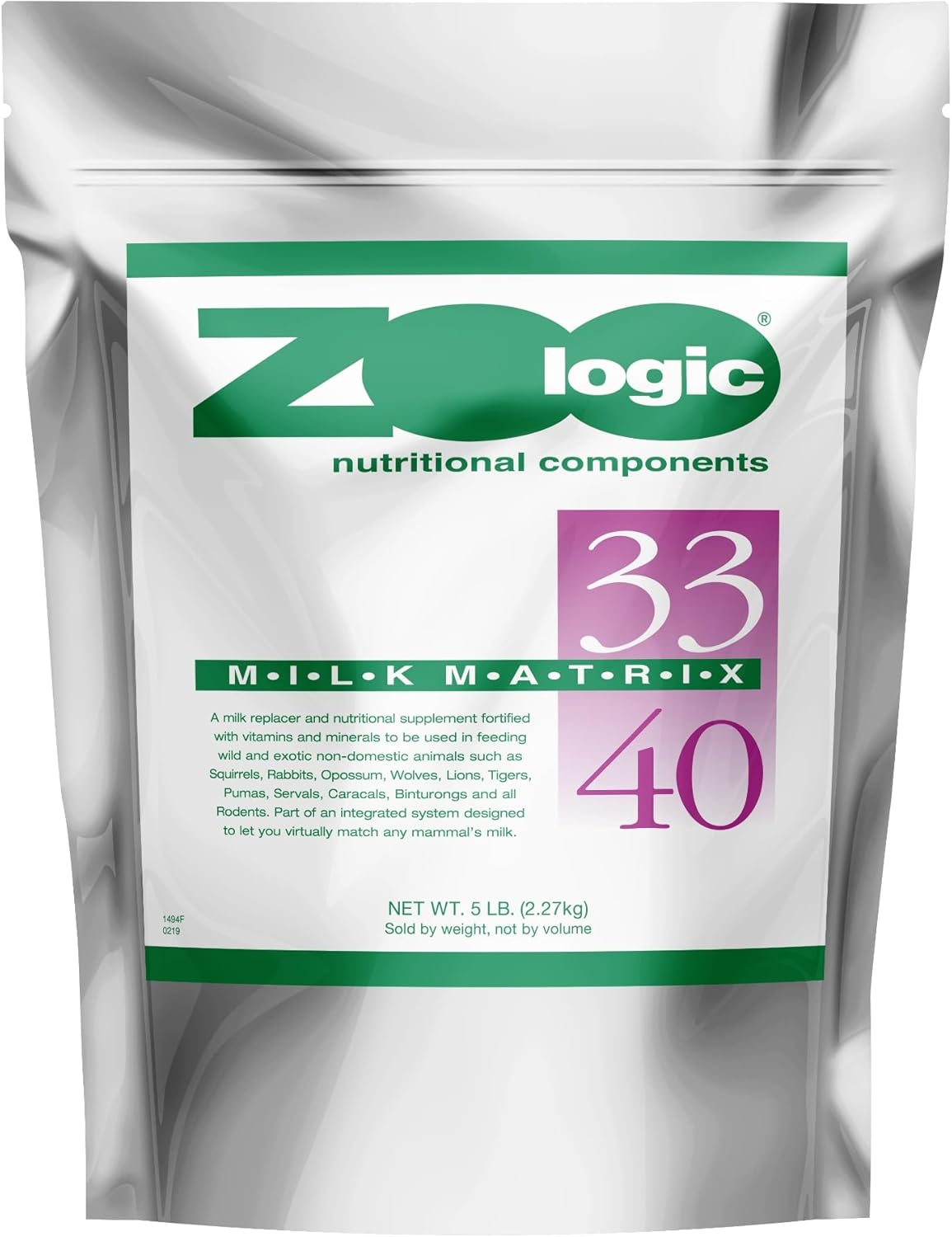 Zoologic® Milk Matrix 33/40, 5lb