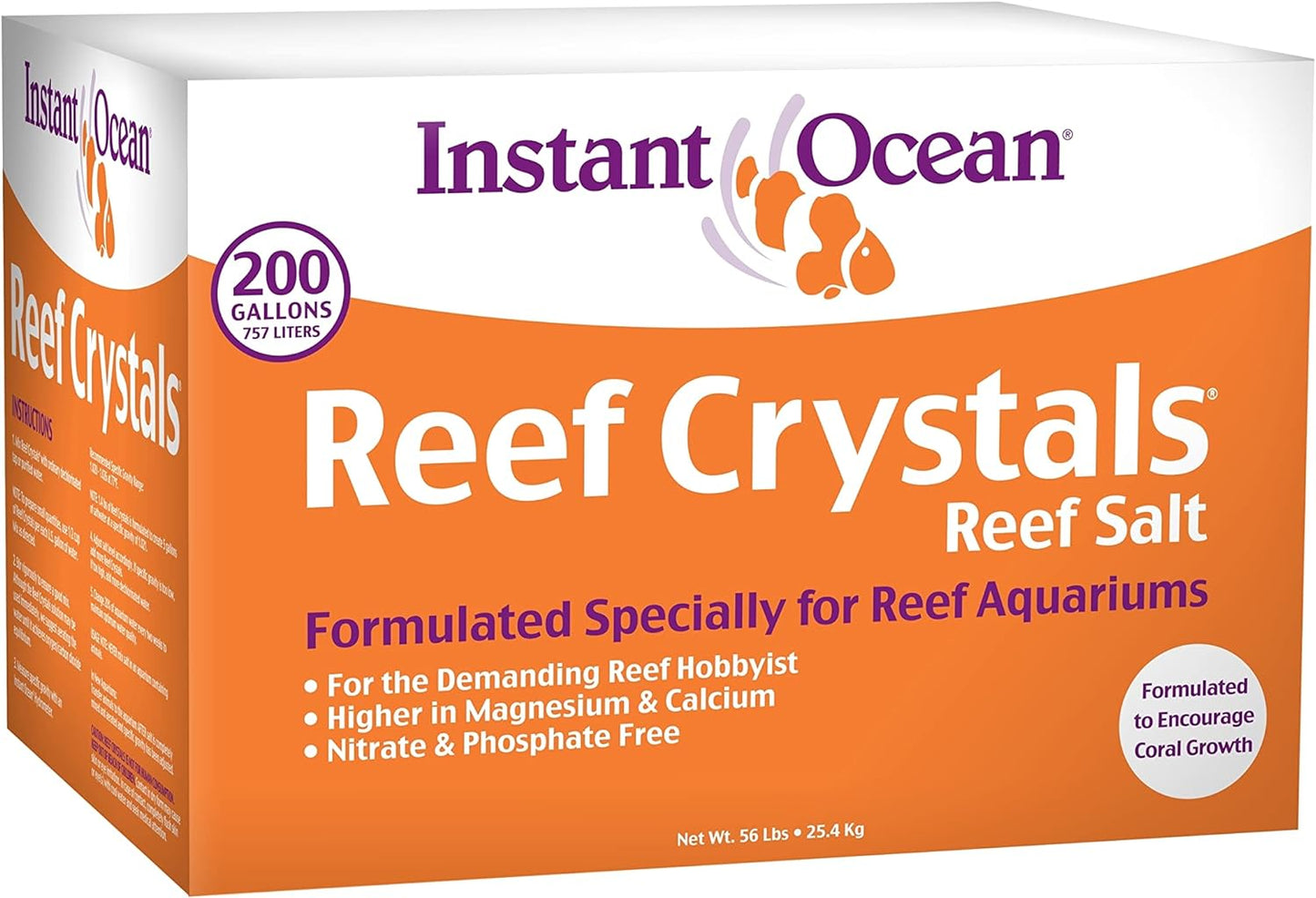 Instant Ocean Reef Crystals - 200 Gallon