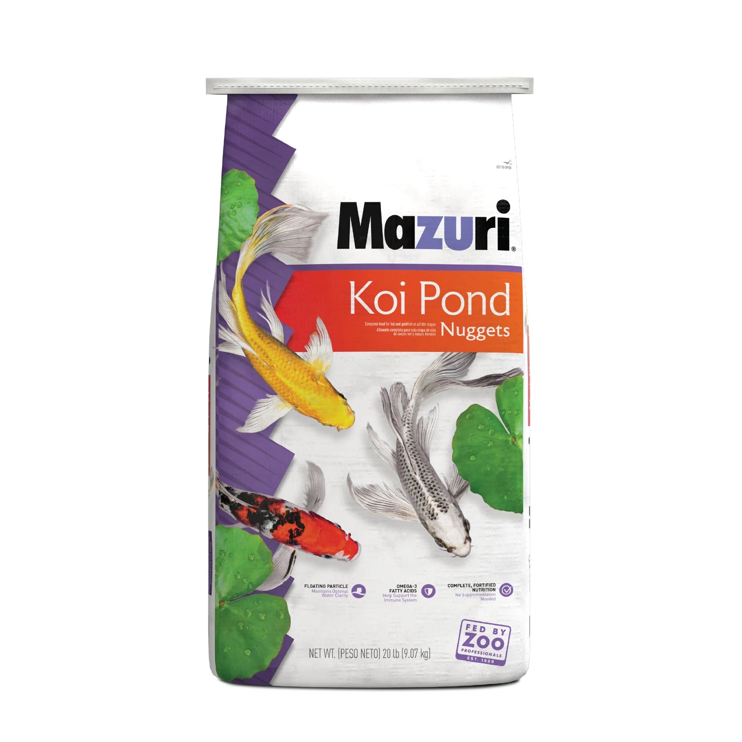 Mazuri Koi Pond Nuggets 5M78 - 20lb