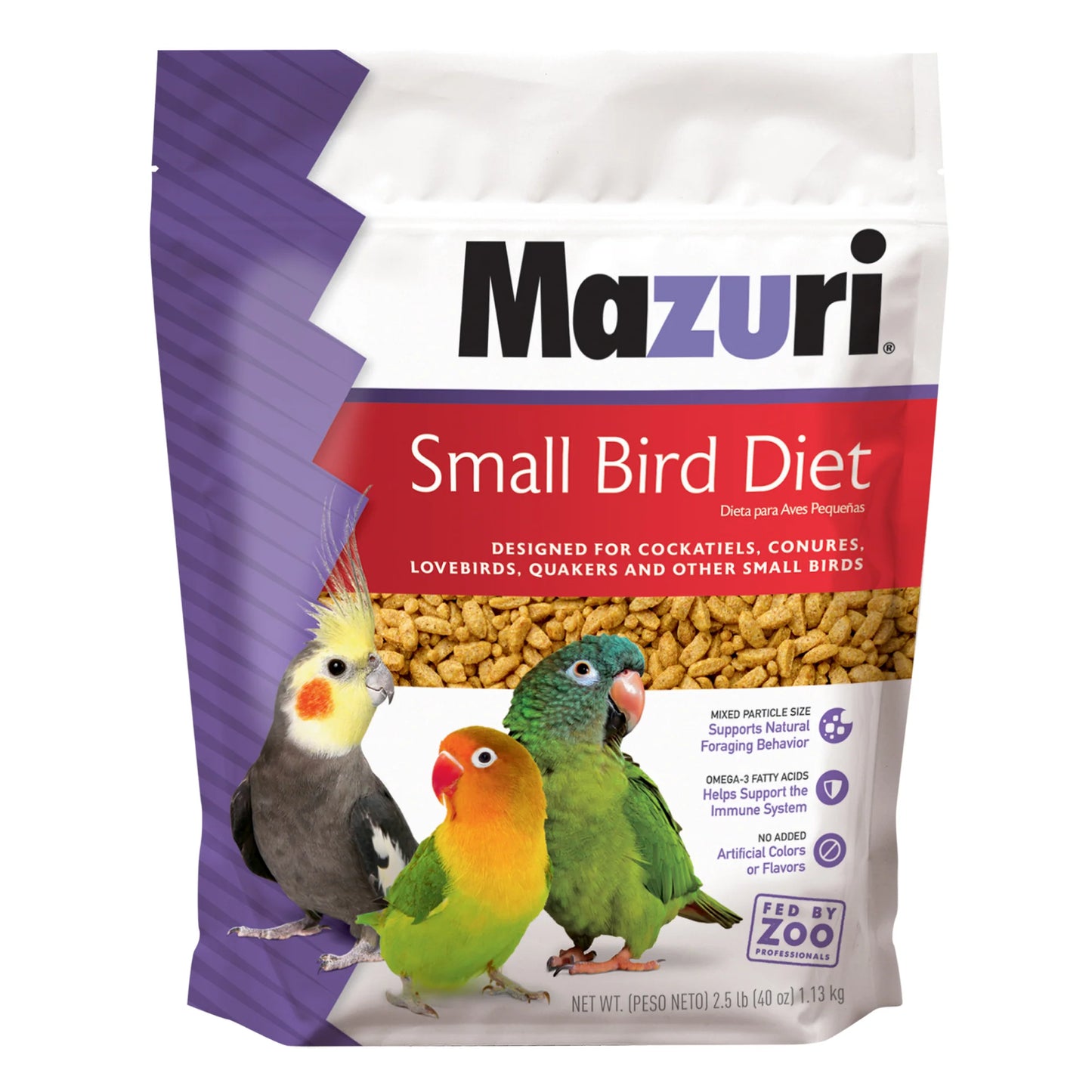 Mazuri Small Bird Diet 56A6 - 2.5lb