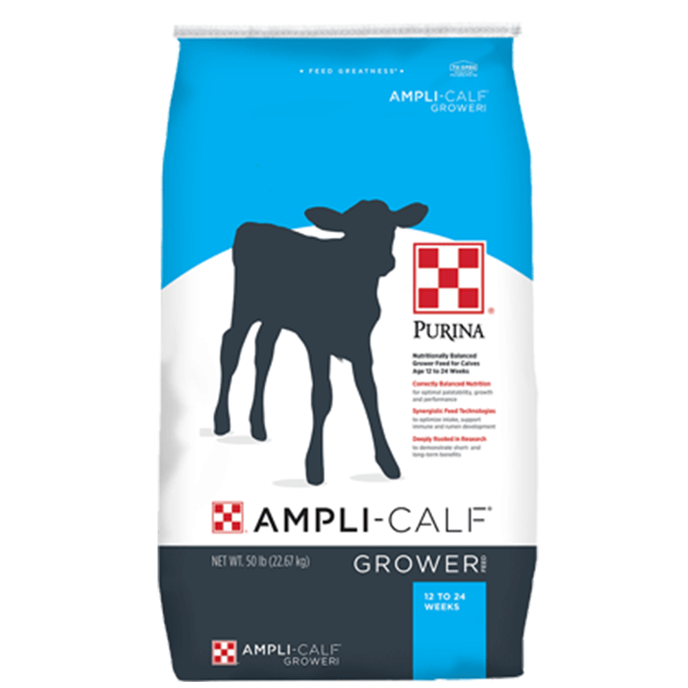 Purina Ampli-Calf Grower AMLTSW 18DX25.4 DBZ 1ZEP - 50lb