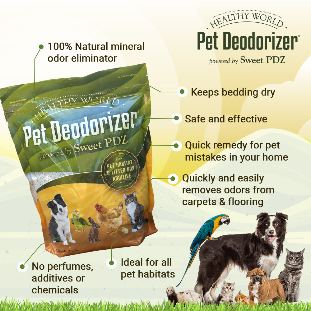 Healthy World Pet Deodorizer - 3.5lb