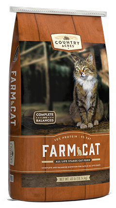 Country Acres Farm Cat All Life Stages 472Q 40lb – Exotic Animal