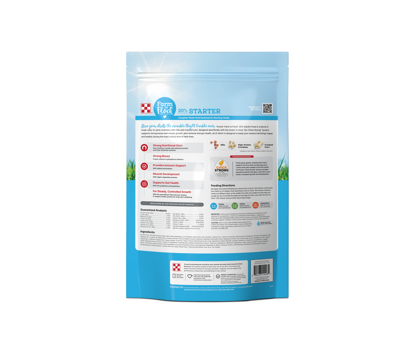Purina Farm to Flock 20% Starter Chick - 10lb