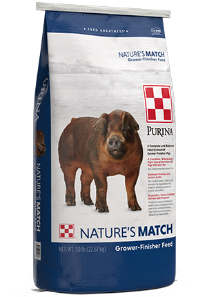Purina Nature's Match Grower-Finisher 218K - 50lb