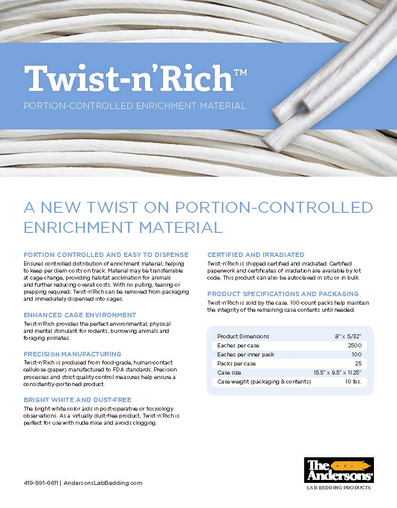 Twist-n'Rich - 8 inch - 2500 Per Case