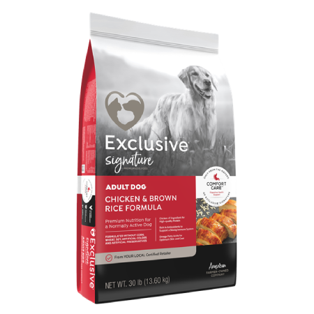 Exclusive Signature Adult Dog Chicken & Brown Rice Formula