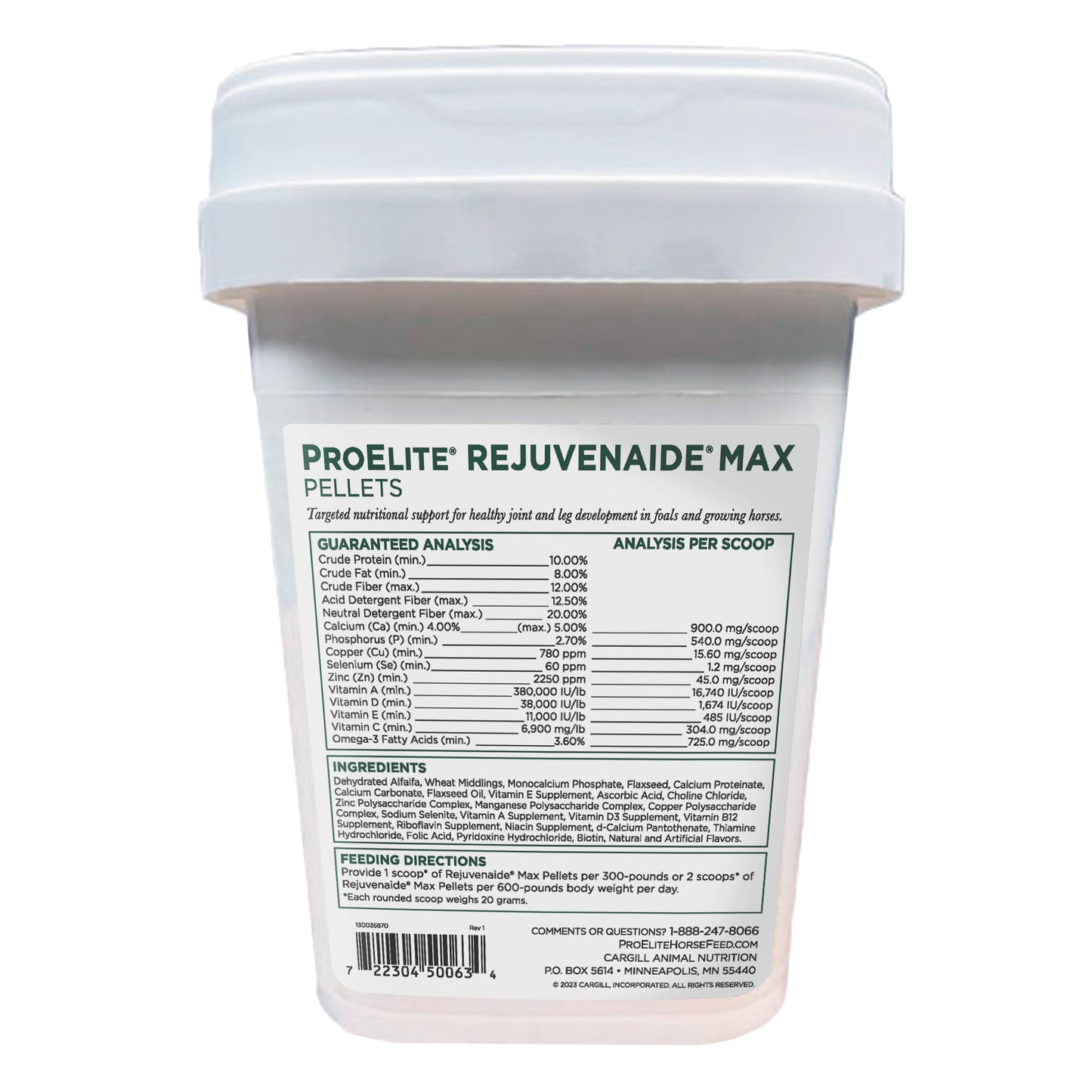 ProElite Rejuvenaide Max Pellet - 3lbs