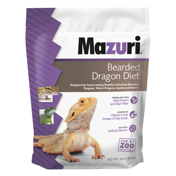Mazuri Bearded Dragon Diet 8 oz 5MKJ