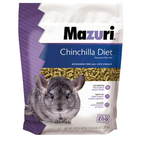 Mazuri Chinchilla Diet 2.5 lb 5M01