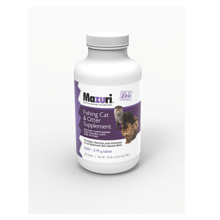 Mazuri Fishing Cat & Otter Supplement 5M2F