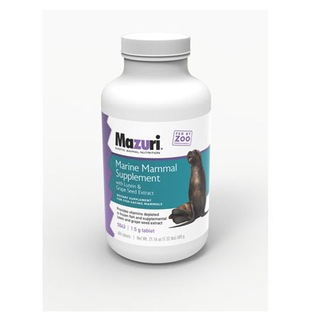 Mazuri Marine Mammal Supplement with Lutein & Grape Seed Extract 5B43