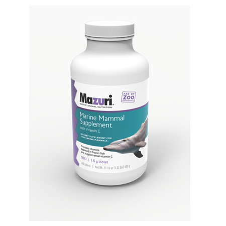 Mazuri Marine Mammal Supplement with Vitamin C 5B41
