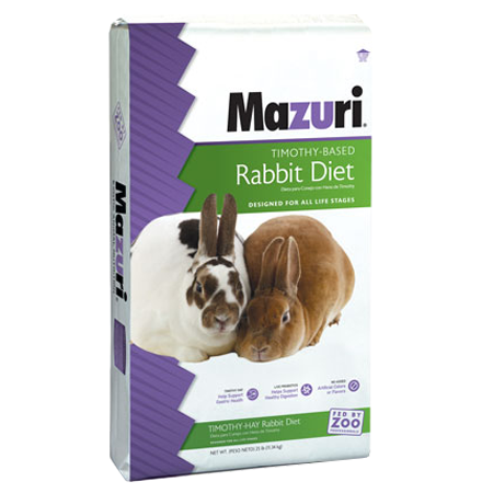 Mazuri Rabbit Diet with Timothy Hay 25 lb 530Q