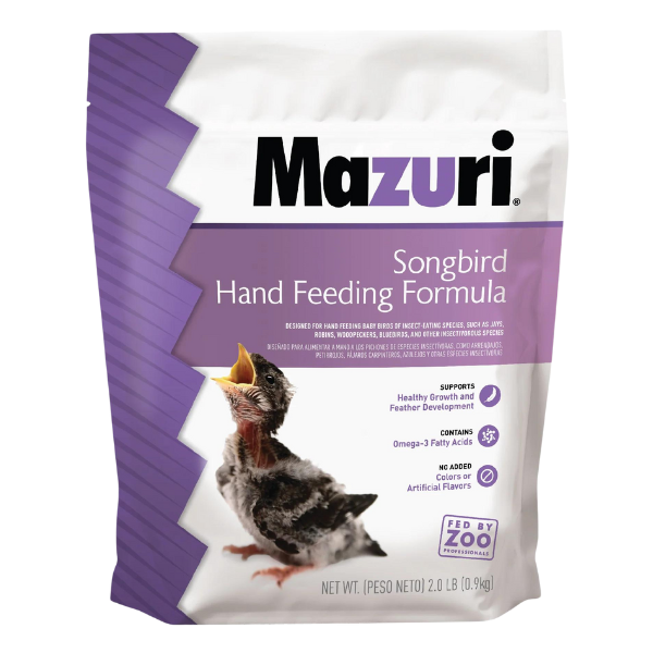 Mazuri Songbird Handfeeding Formula 5ZM6. In 2-lb bag.