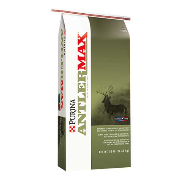 Purina AntlerMax Mule Deer 22% with Climate Guard Bio-LG