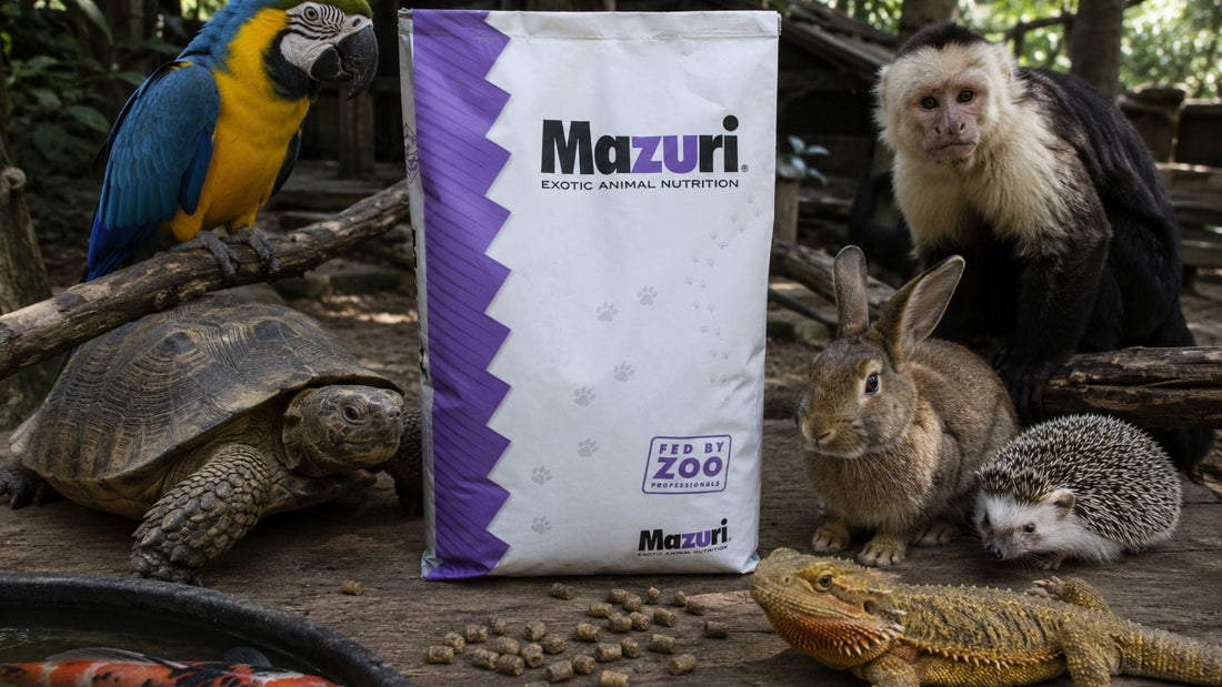 What animals eat Mazuri food? A complete guide by species