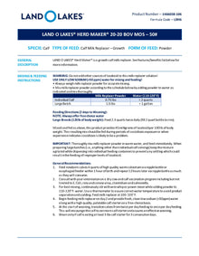 Purina Herd Maker 20-20 BOV L9H6 - 50lb