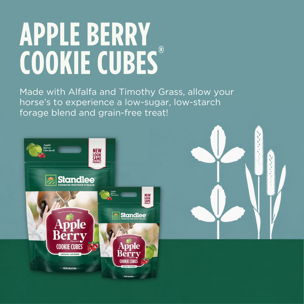 Apple Berry Cookie Cubes
