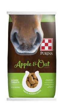 Purina Horse Treats - Apple & Oats Flavored 35BG