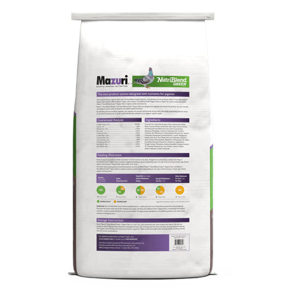 Mazuri NutriBlend Green Pigeon Diet 564X - 50lb