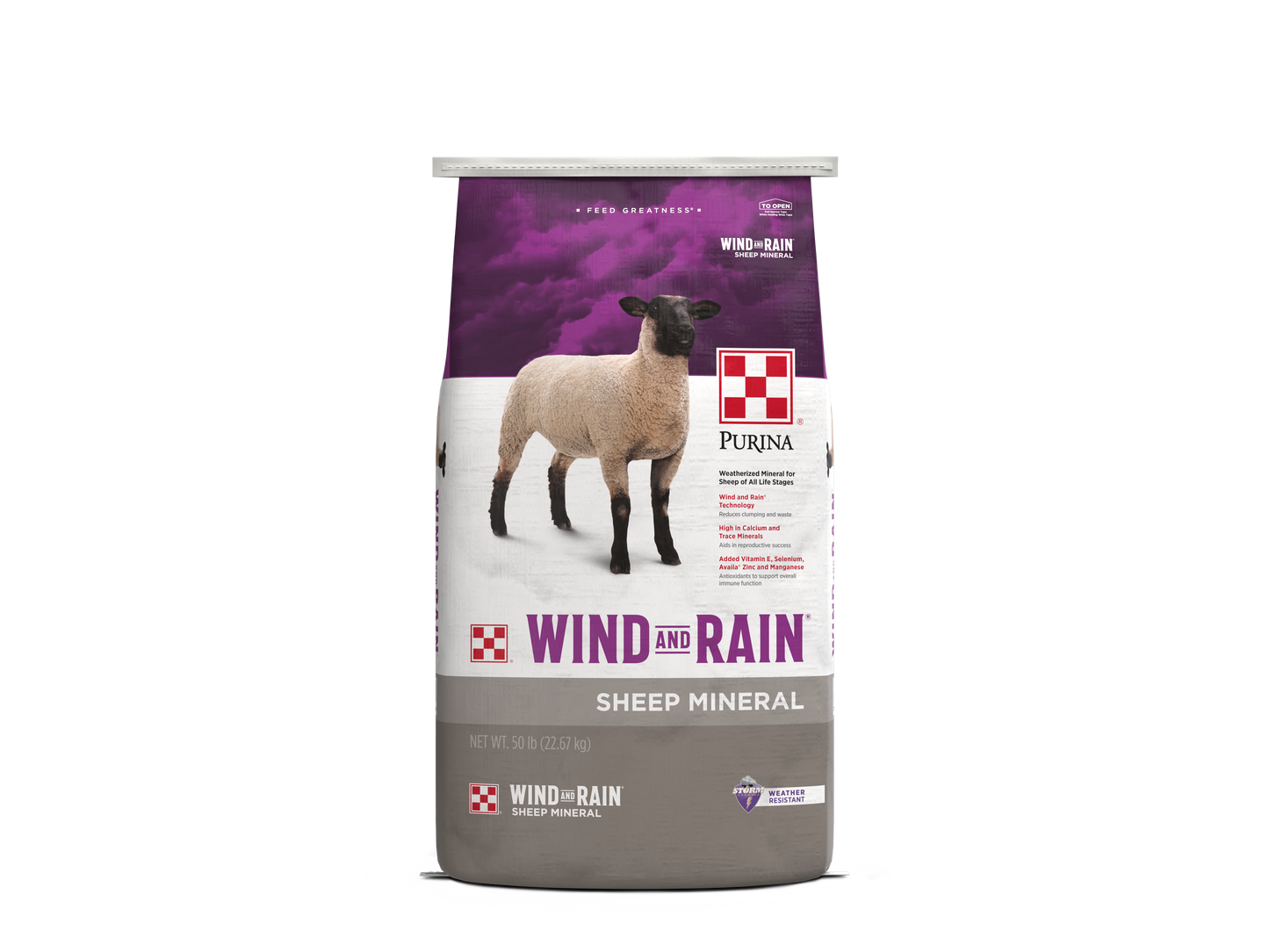 Purina Wind & Rain Sheep Mineral 557F