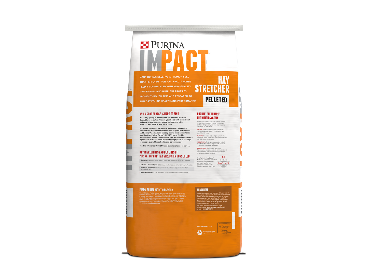 Purina Impact Hay Stretcher 1/4 35XJ - 50lb