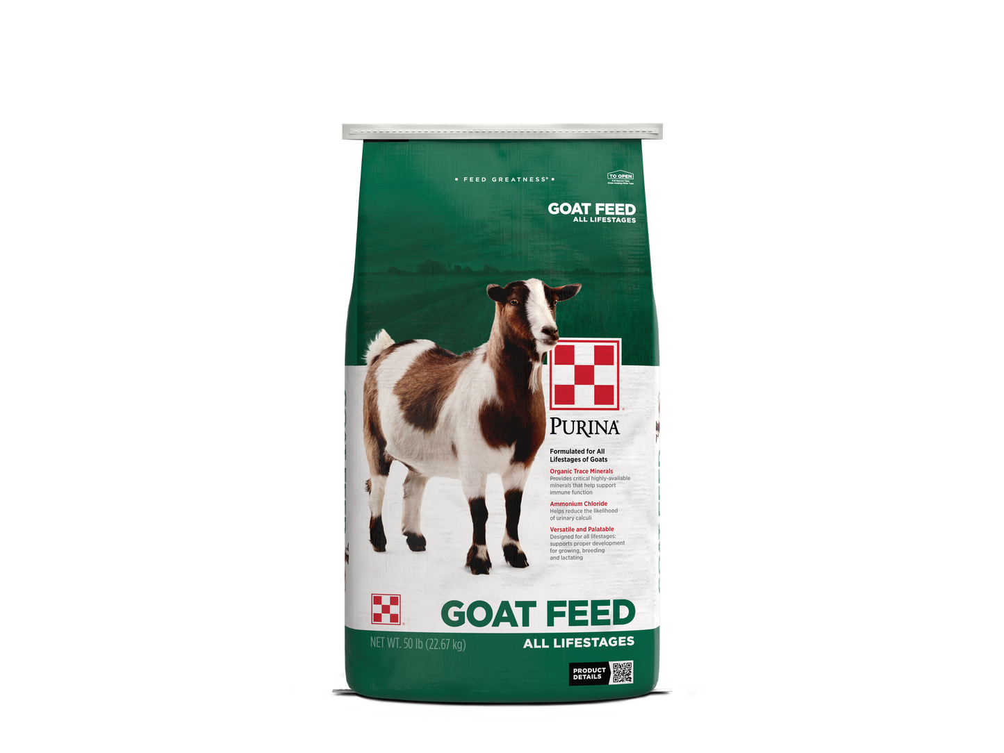 Purina Goat Chow Plus Up 55LW - 50lb
