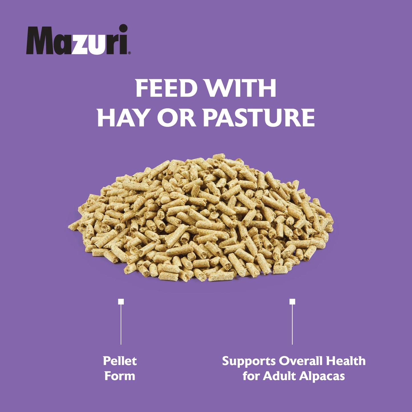 Mazuri Alpaca Care 563Y - Pellets