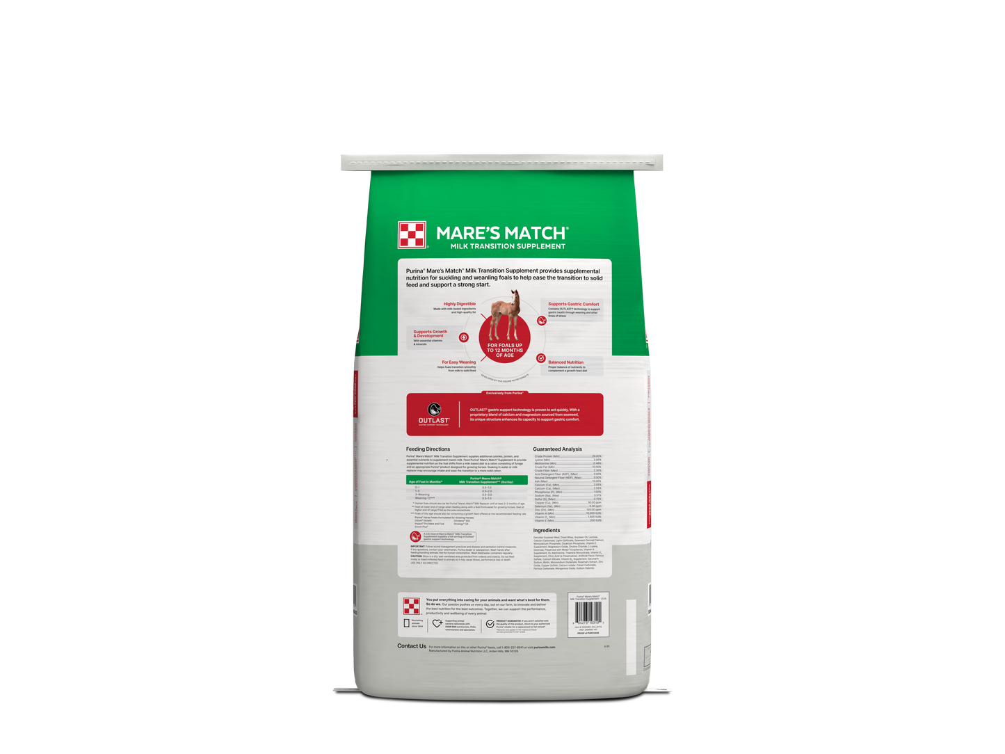 Purina Mares Match MT 3H1Q - 25lb