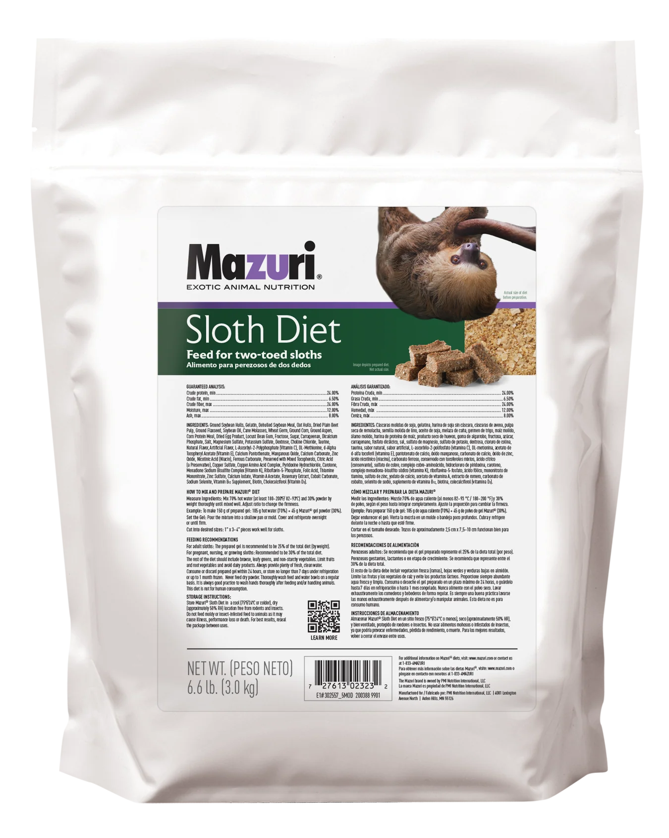 Mazuri Sloth Diet 5M0D - 3 kg