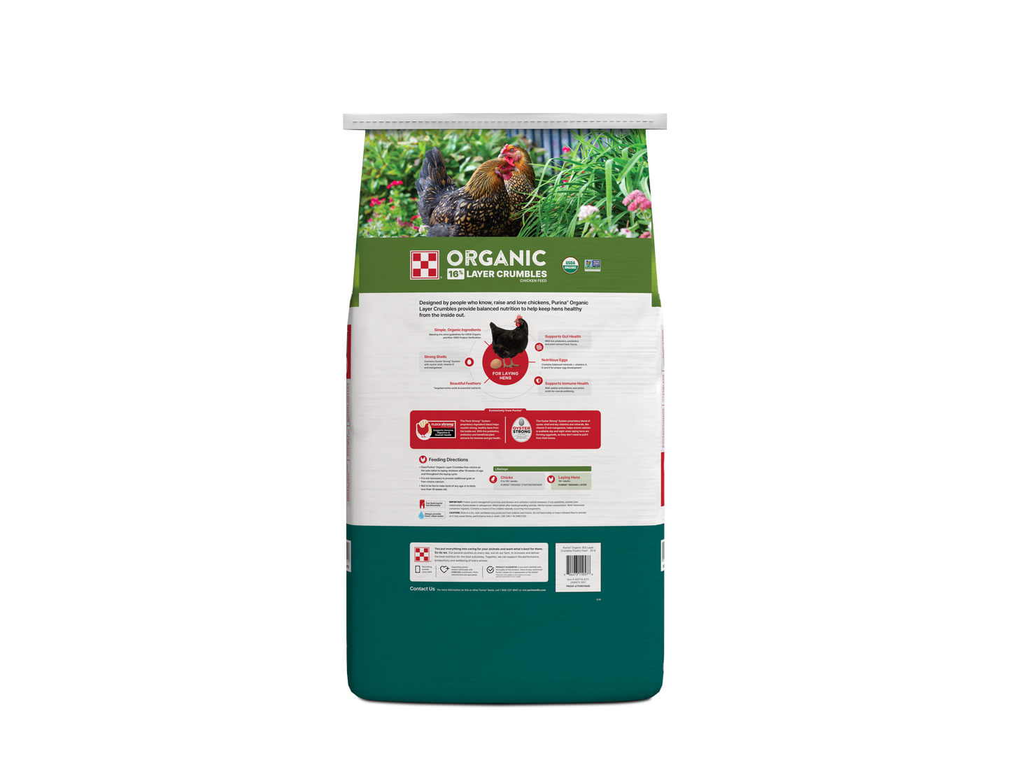 Purina Organic Layer Crumbles 627L - 35lb