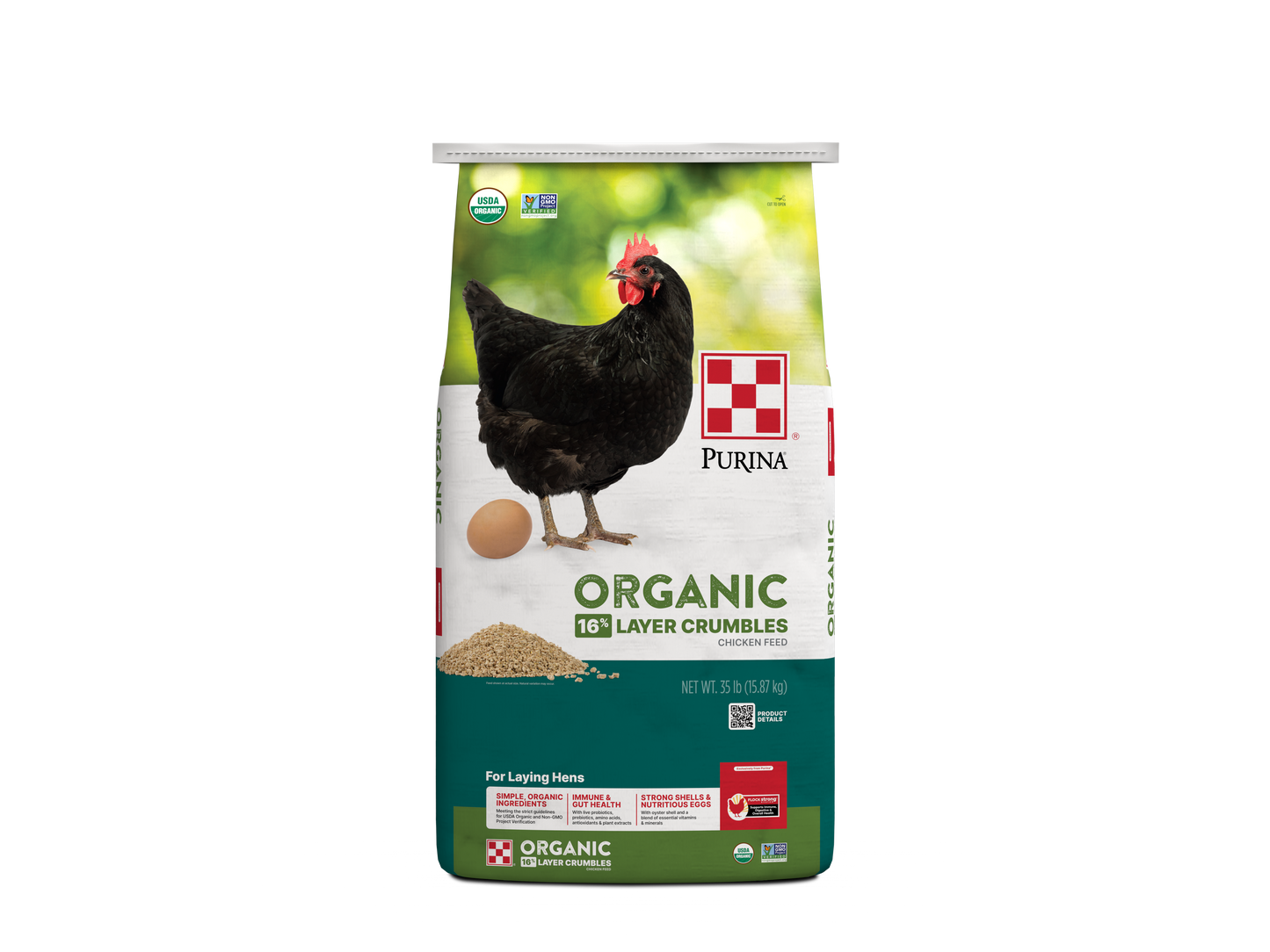 Purina Organic Layer Crumbles 627L - 35lb