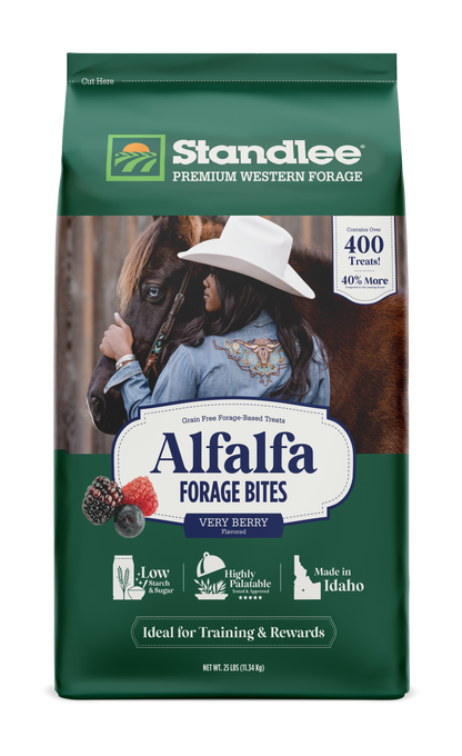 Alfalfa Forage Bites - Very Berry Flavored